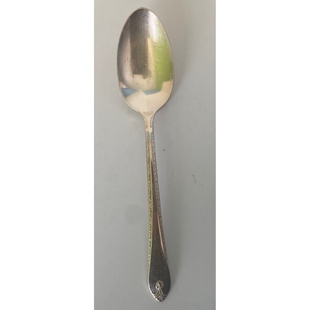 3  spoon spoons Exquisite International Silverplate  1940 Wm Rogers Son flatware